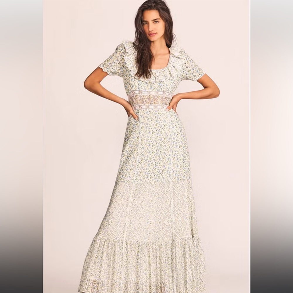 lsf stassie white garden stream dress